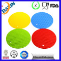 Custom Cheap Bulk Blank Glass Silicone Coasters